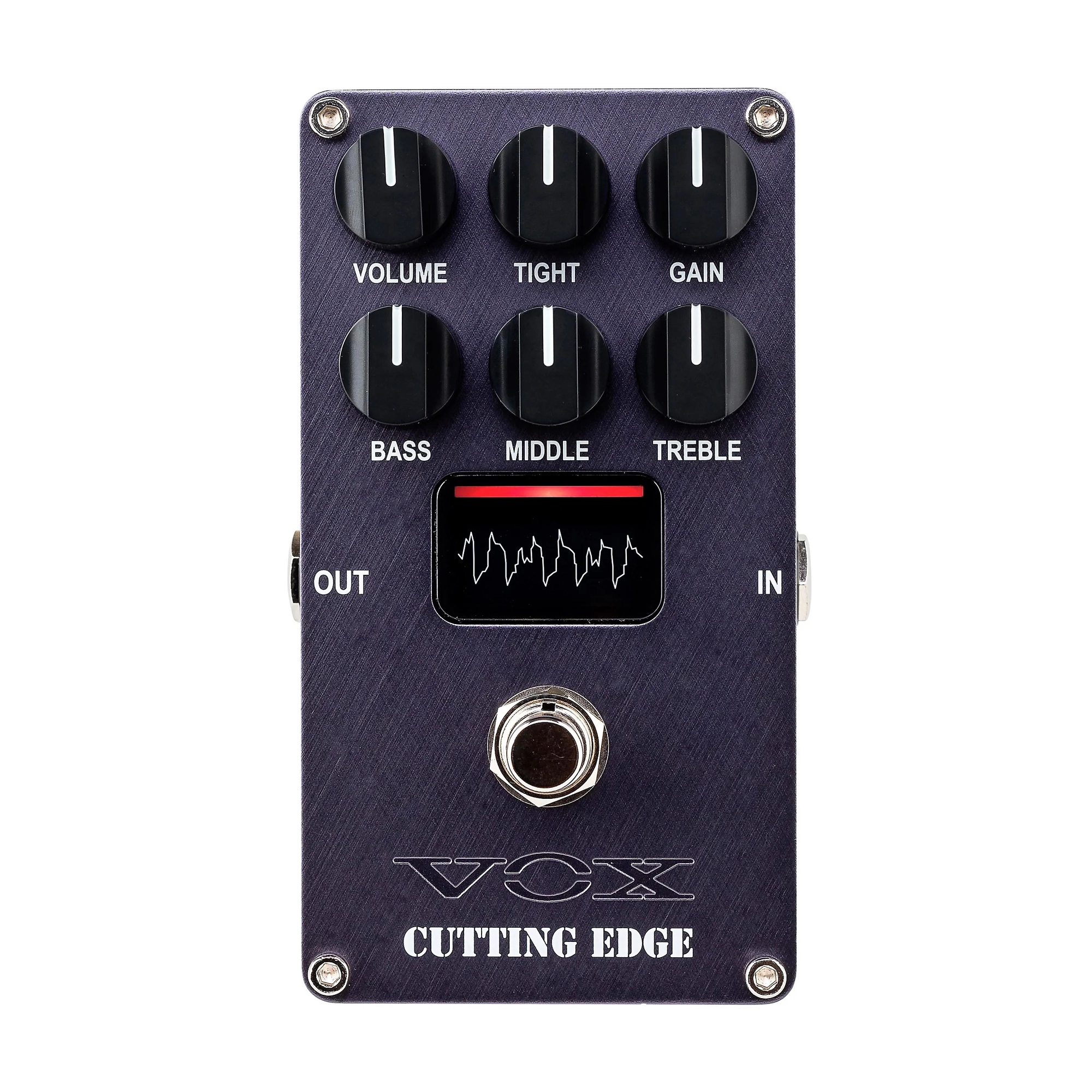 Vox Cutting Edge - Valve Distortion Pedal Black