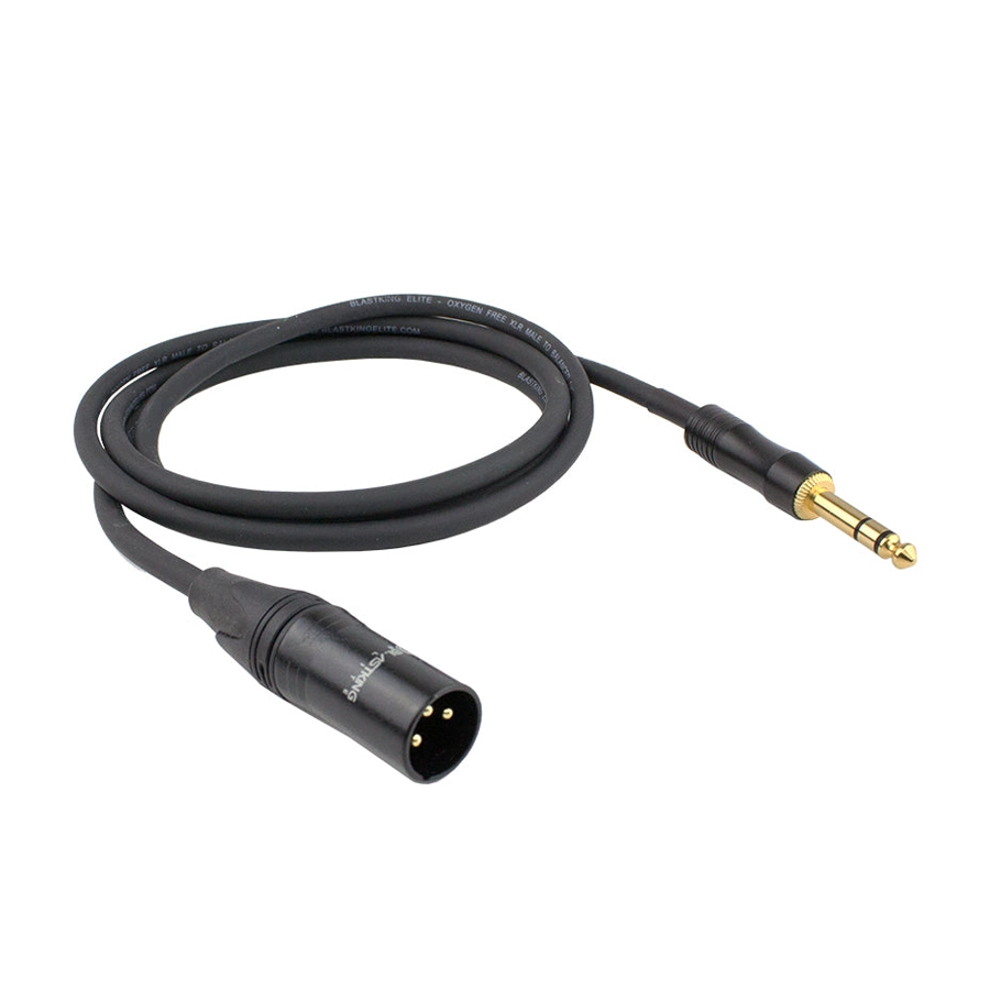 Blastking 10' XLR Male to Balanced 1/4″ Cable – CXLRMQ