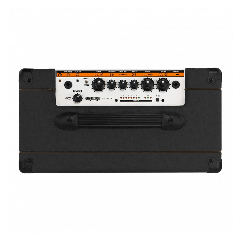 Orange Amplifiers Crush 35RT 35W 1x10 Guitar Combo Amp - Black