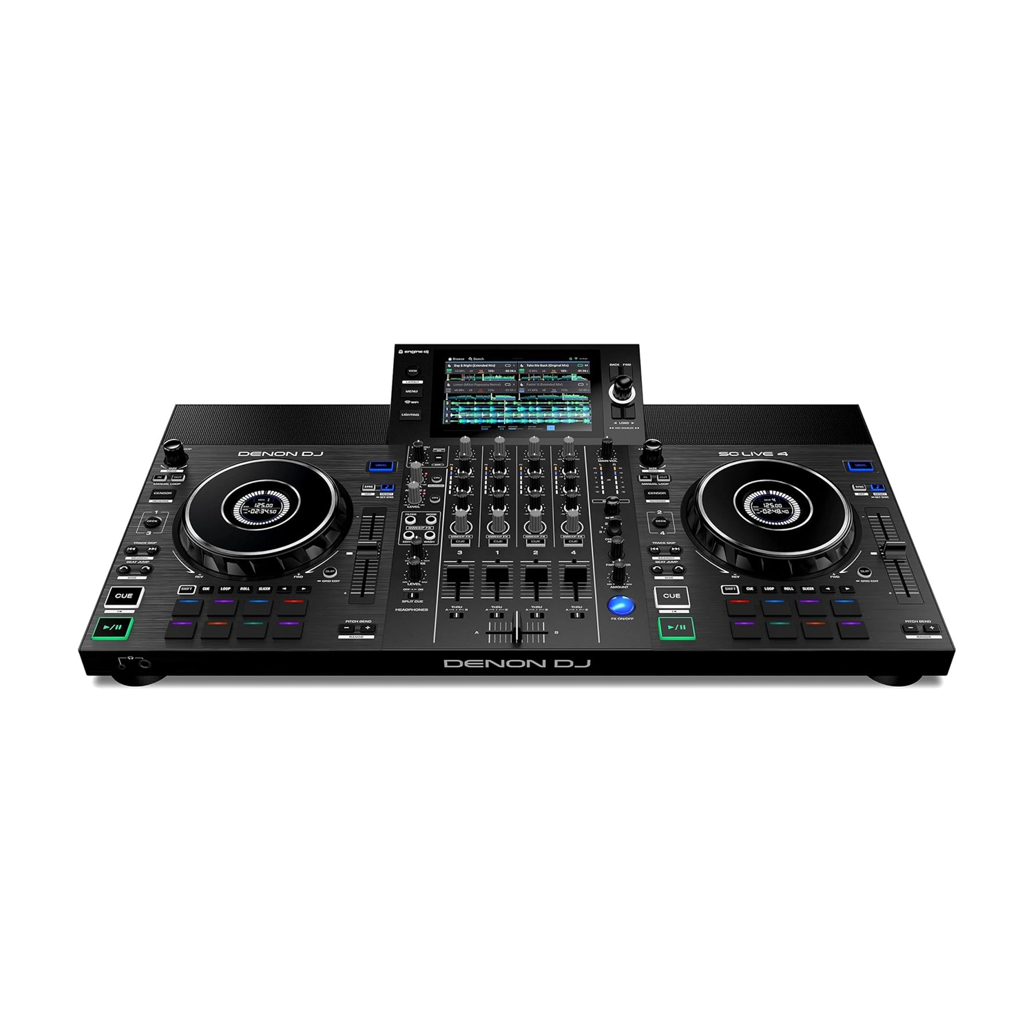 Controlador DJ autónomo Denon DJ SC Live 4