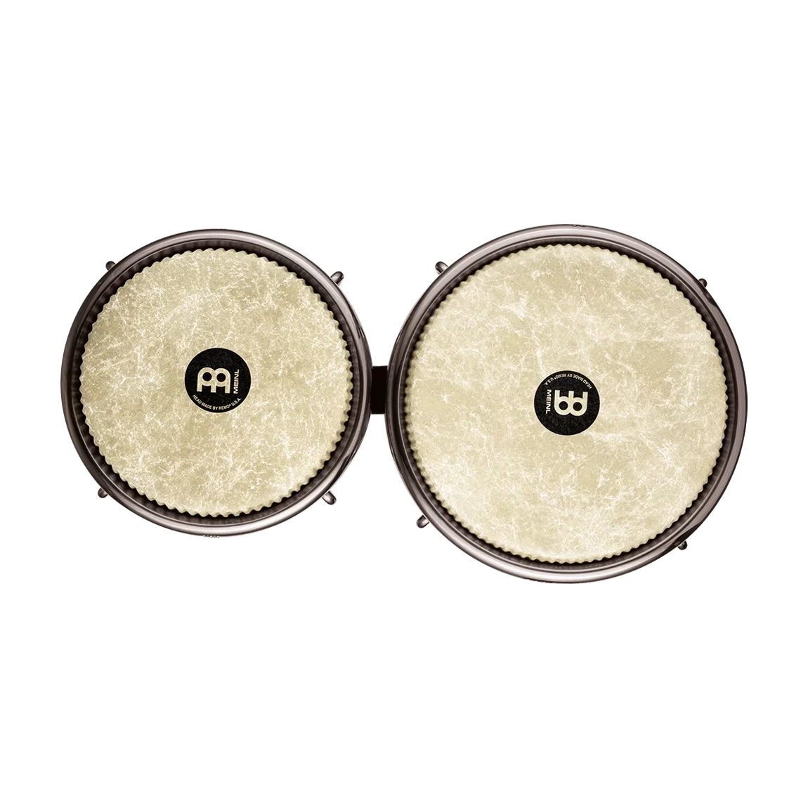 Meinl Percussion Bongo Diego Galé, REMO Heads - 7" + 8 1/2"