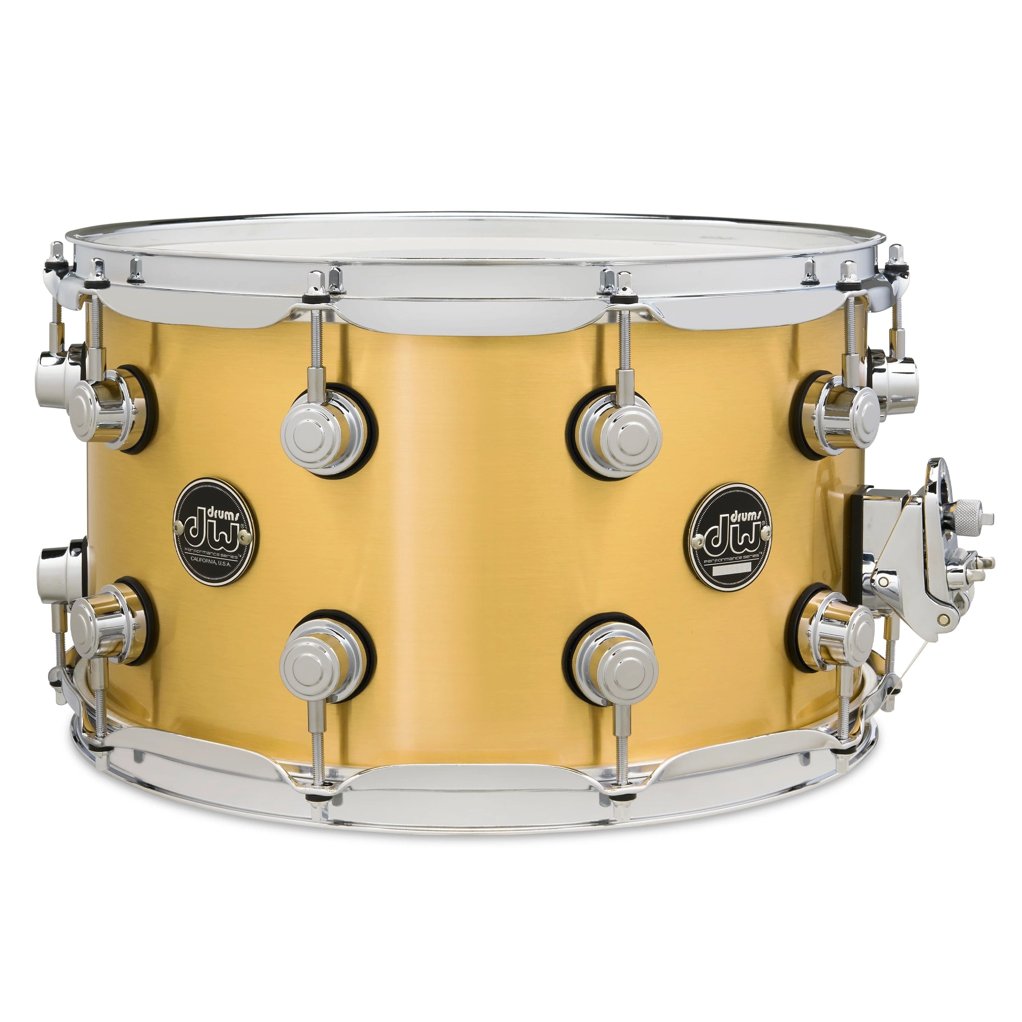 DW Performance Series 8" X 14" Brass Snare Drum