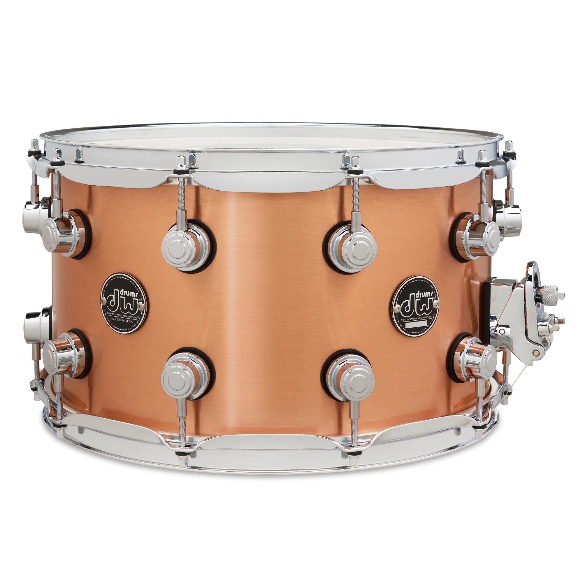 DW Performance Series 8" X 14" Copper Snare Drum