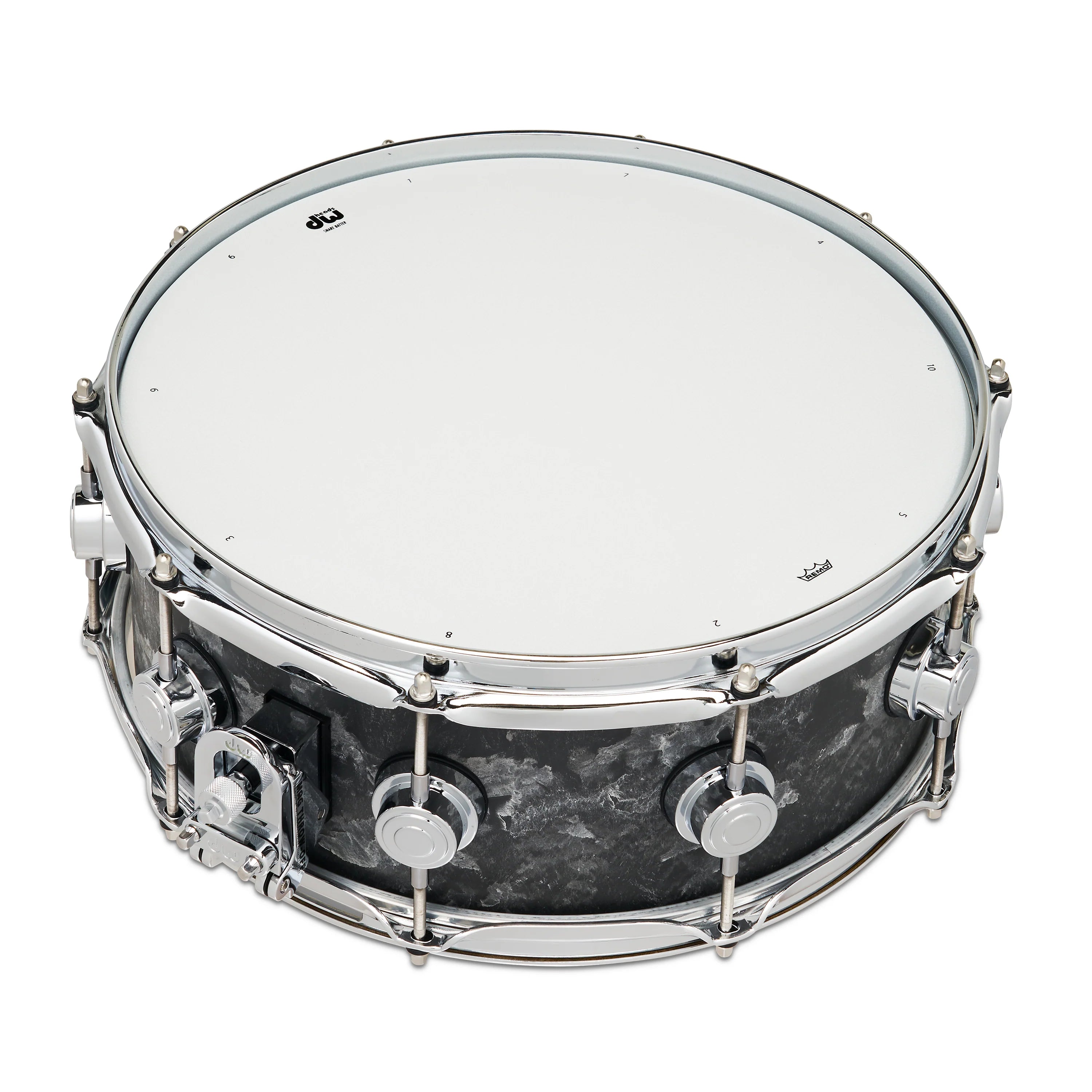 DW Collector's Series 5.5" 14 X 14" Satin Chrome Snare Drum