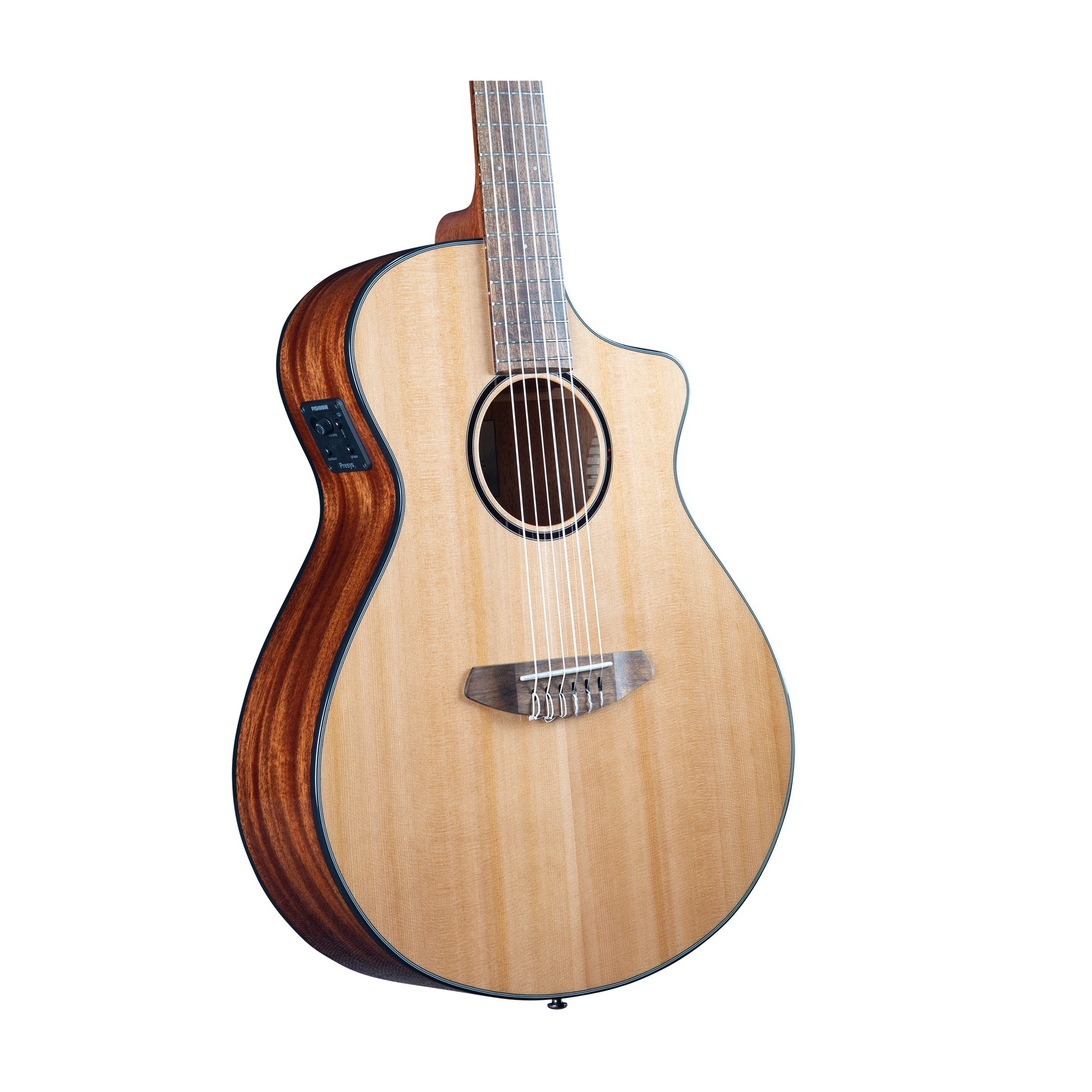 Breedlove Eco Discovery S Concert CE Nylon String Acoustic-Electric Guitar - Natural