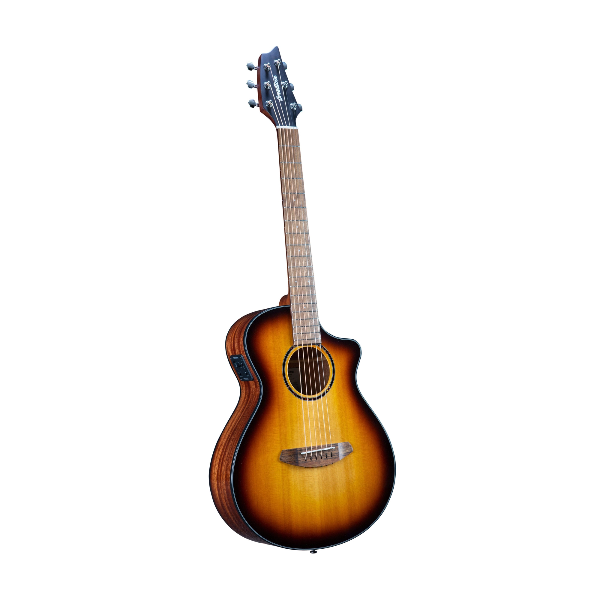 Breedlove Discovery S CE Red cedar-African Mahogany Companion Acoustic-Electric Guitar Edge Burst