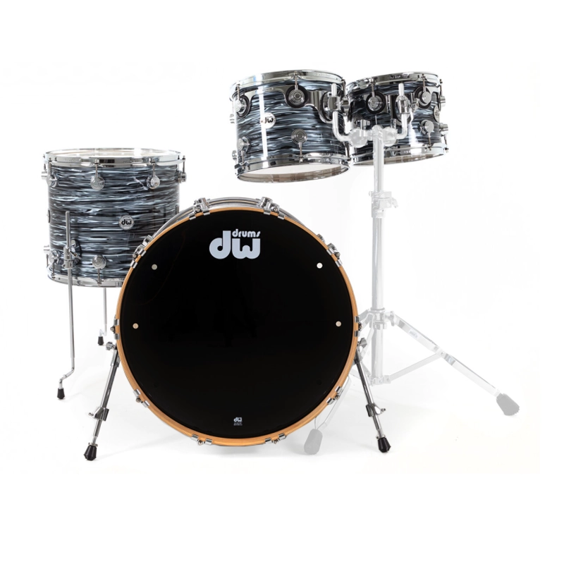 DW Collector's Maple 333 Drum Set - Black Oyster