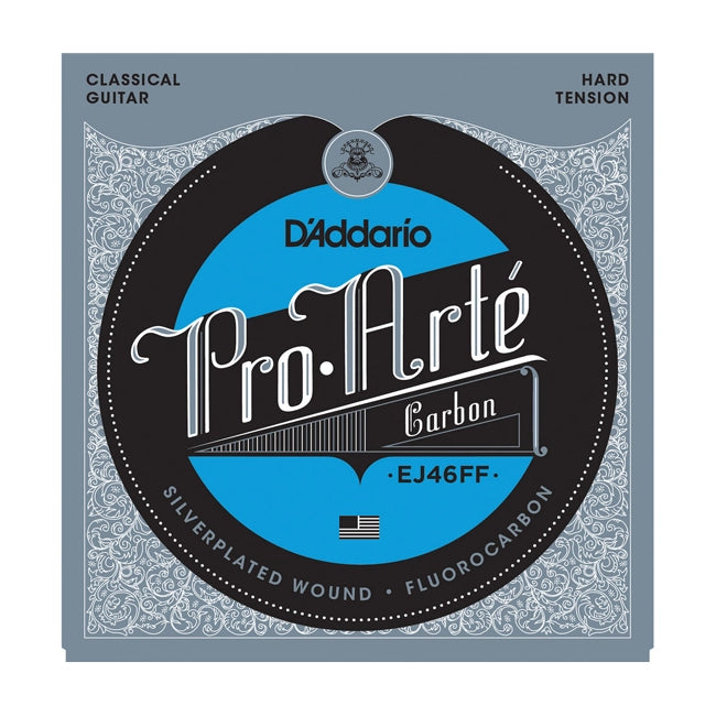 D'Addario Hard Tension Pro-Arte Carbon, Dynacore Basses Classical Guitar Strings