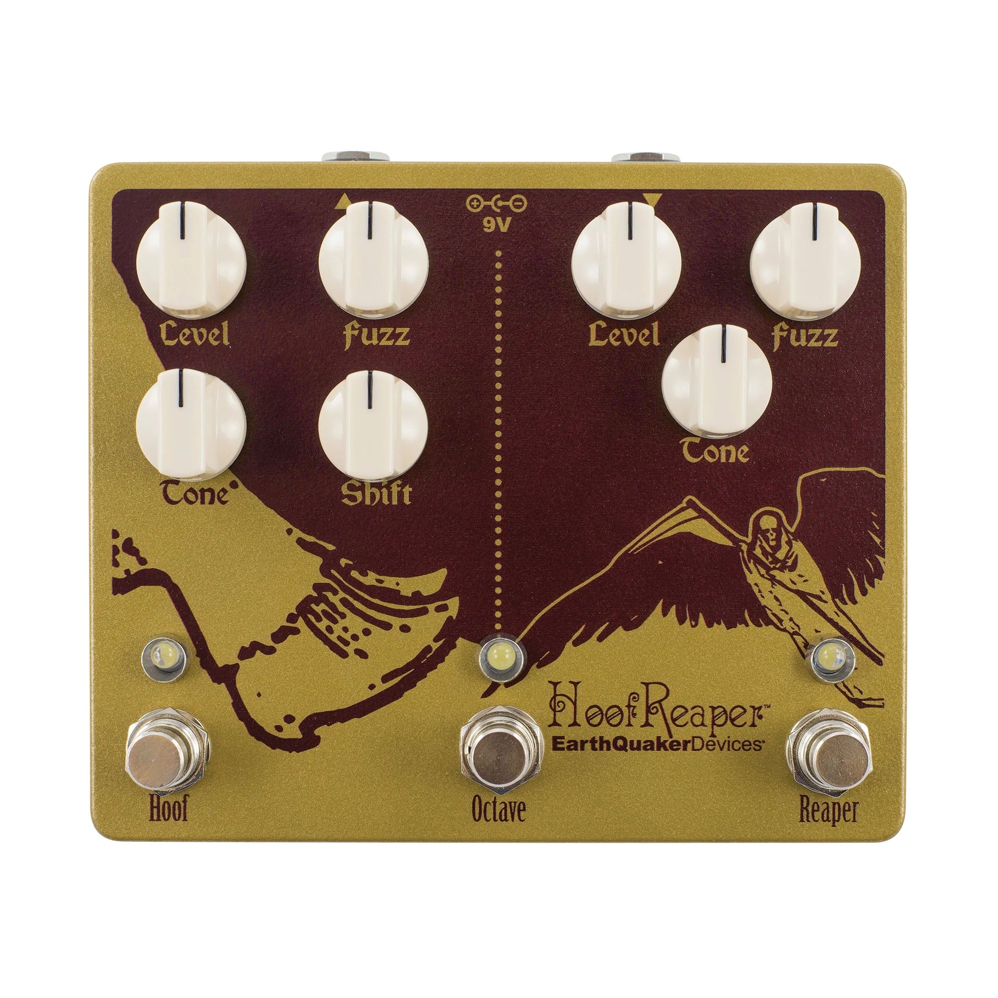 EarthQuaker Devices Hoof Reaper V2 Dual Fuzz Pedal