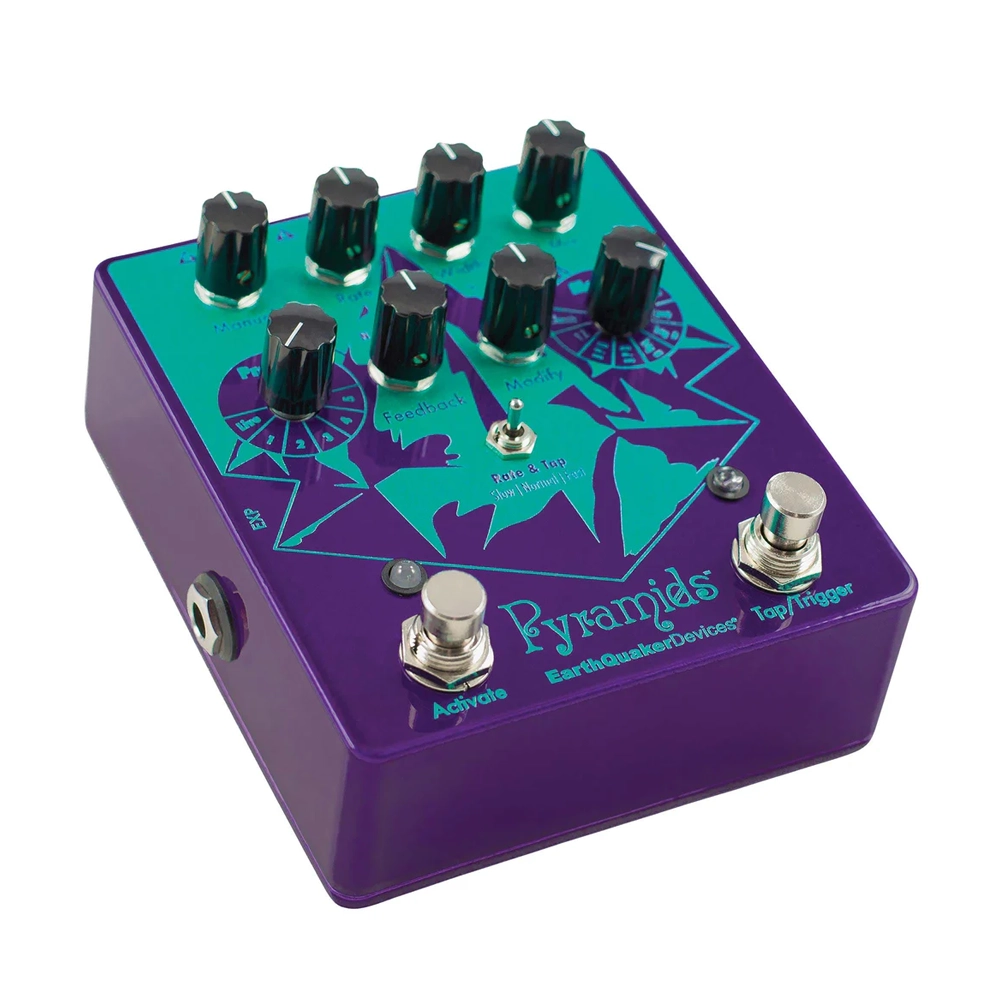 EarthQuaker Devices Pyramids Stereo Flanger Pedal