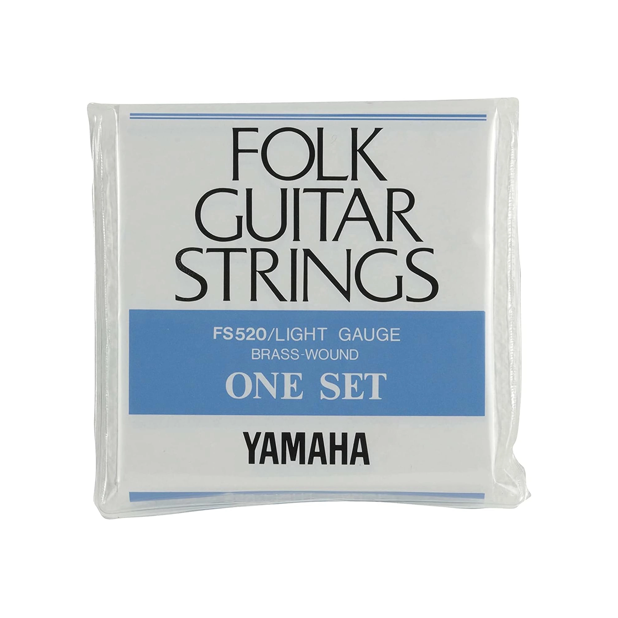 Yamaha FS520 Steel Guitar Strings - Brass Wound (12-53 Gauge)