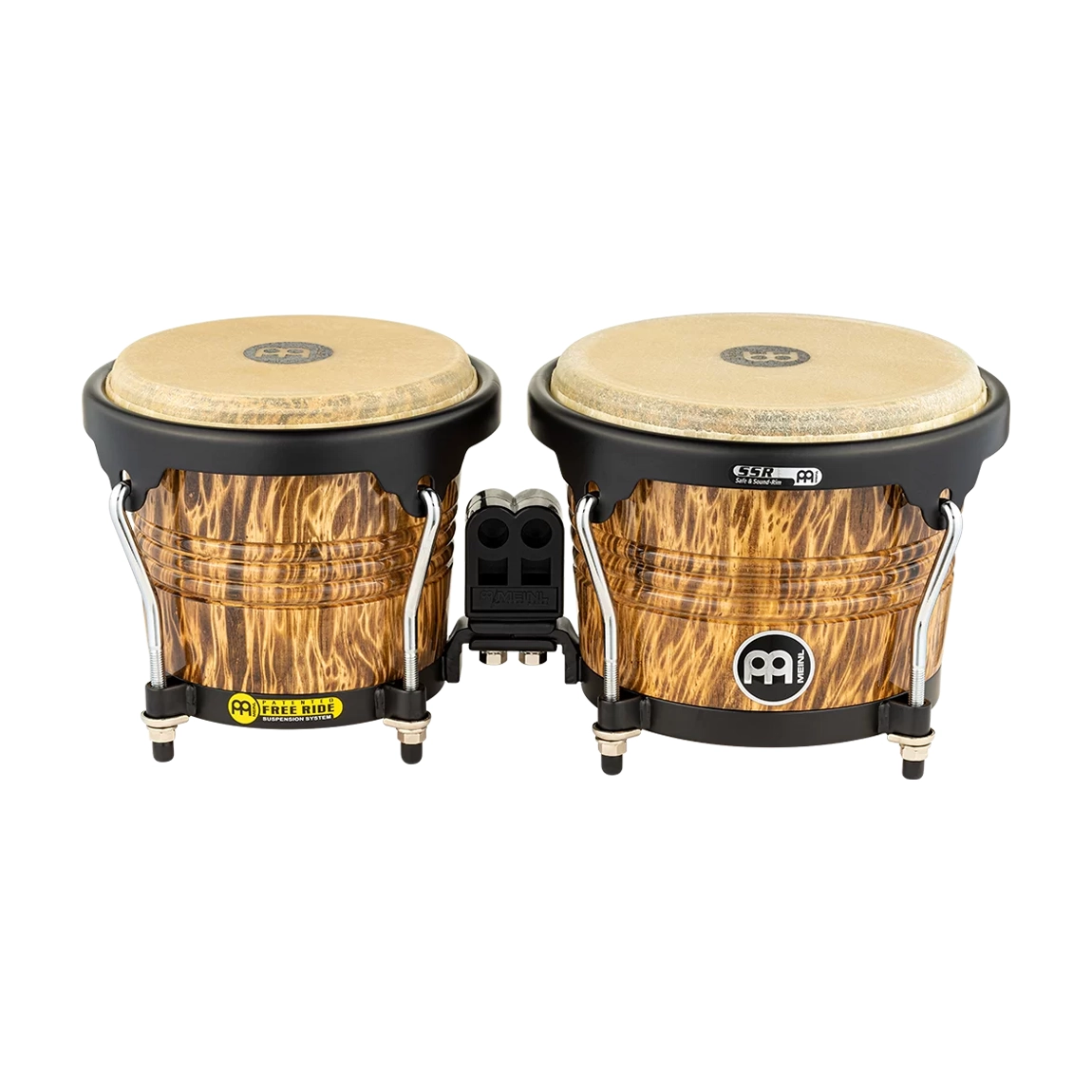 Meinl Marathon Designer Series Bongo, 6 3/4" & 8" Leopard Burl