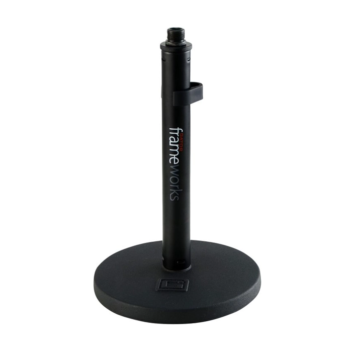 Gator Frameworks 9" Fixed-Height Desktop Microphone Stand with Round Base