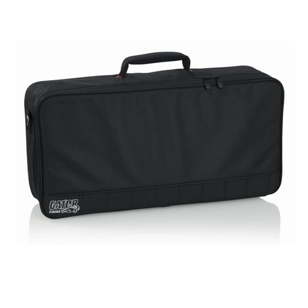 Gator Large Aluminum Pedalboard With Bag - 23.75"X10.6" Black