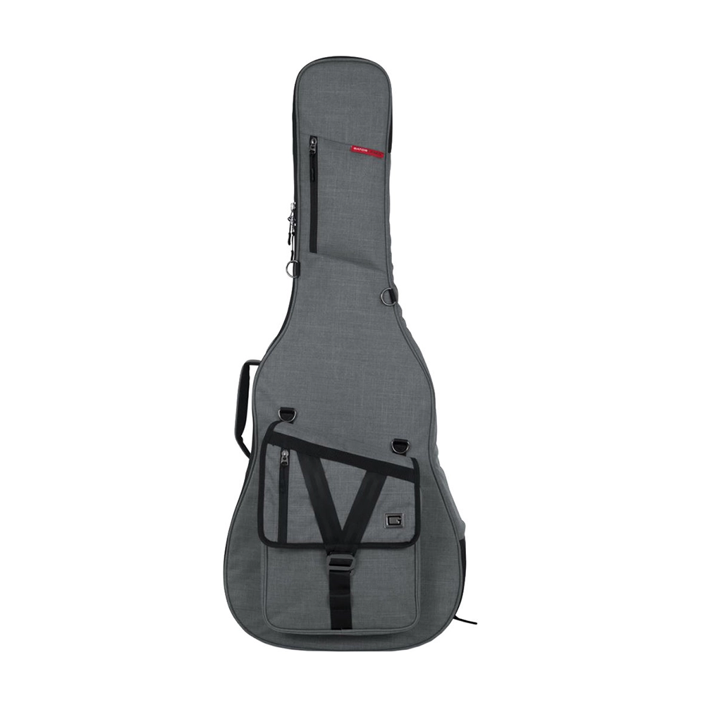 Gator Transit Acoustic Guitar Bag - Light Grey