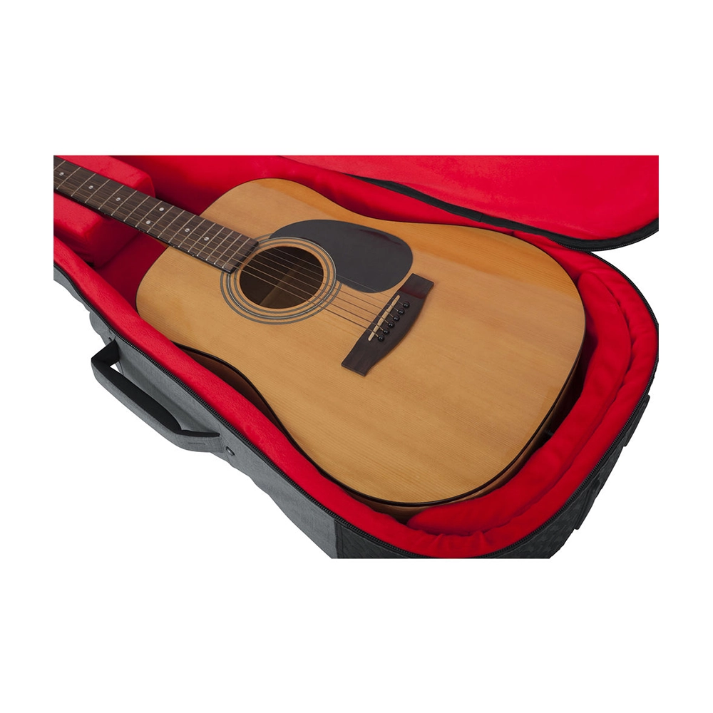 Gator Transit Acoustic Guitar Bag - Light Grey