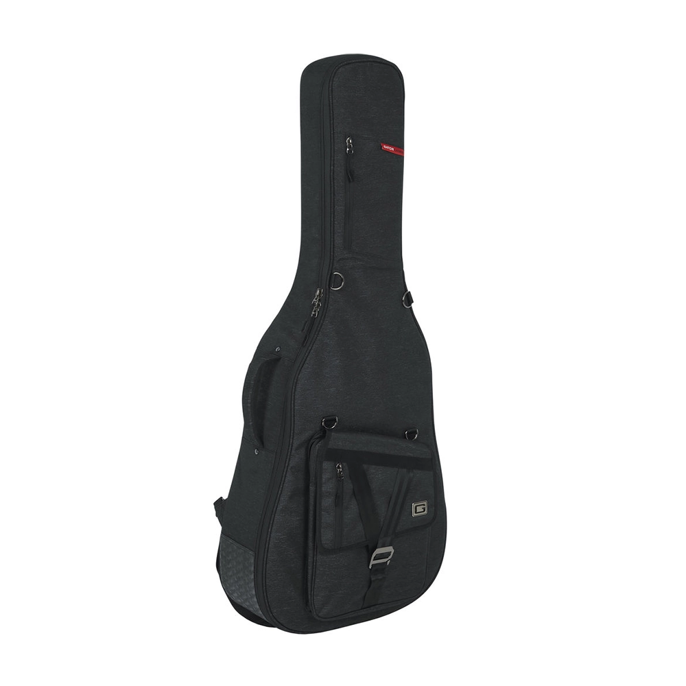 Gator Cases Transit Series Gig Bag for Jumbo Acoustic Guitar (Charcoal)