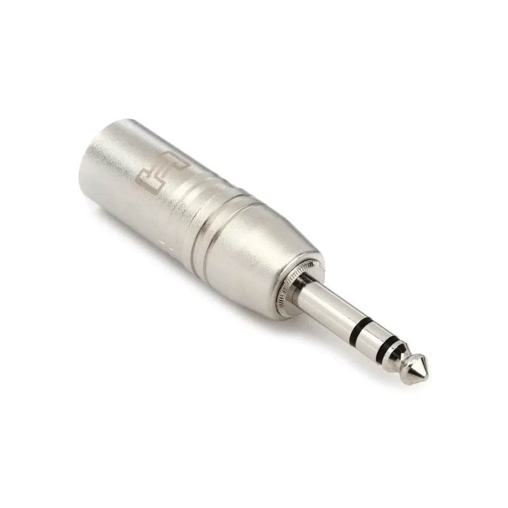 Hosa GXP-246 XLR Male to 1/4 inch TRS Male Adapter