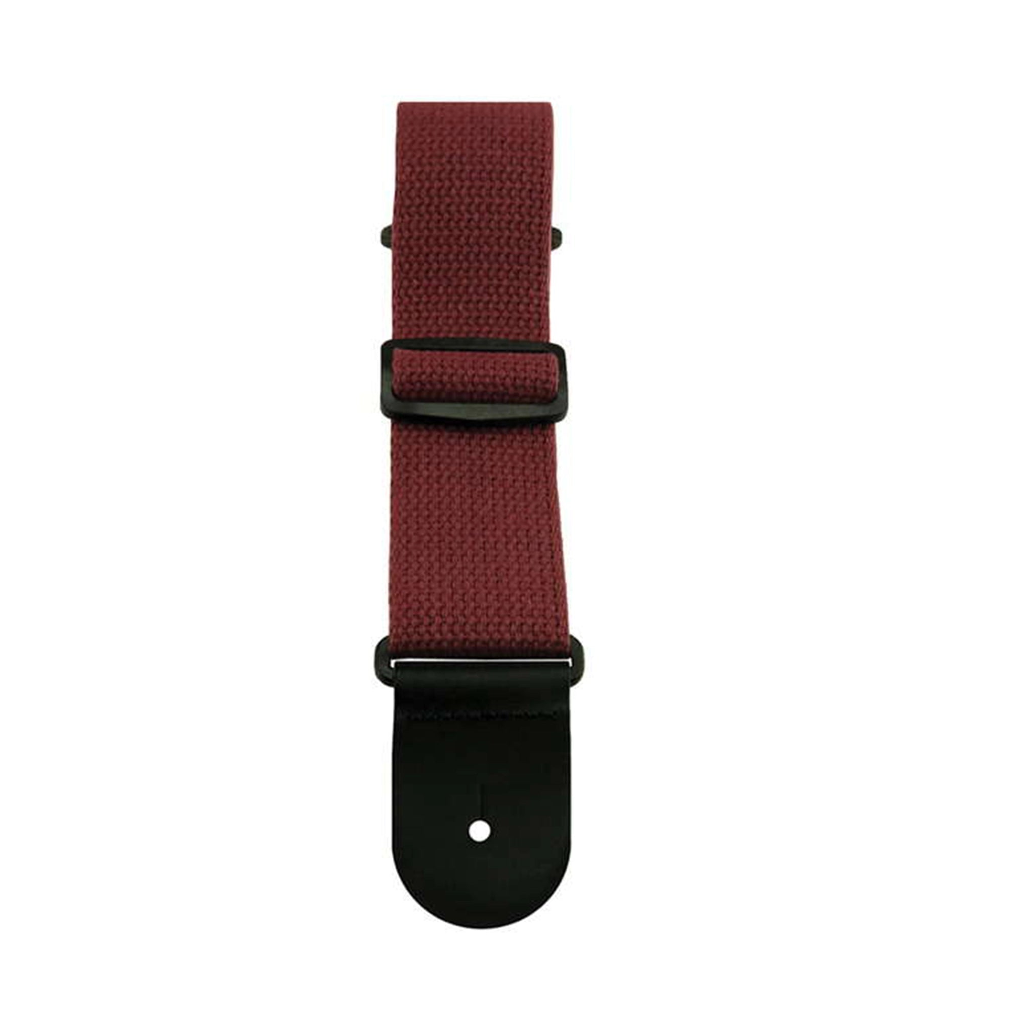 Henry Heller 2" Cotton Guitar Strap - Burgundy