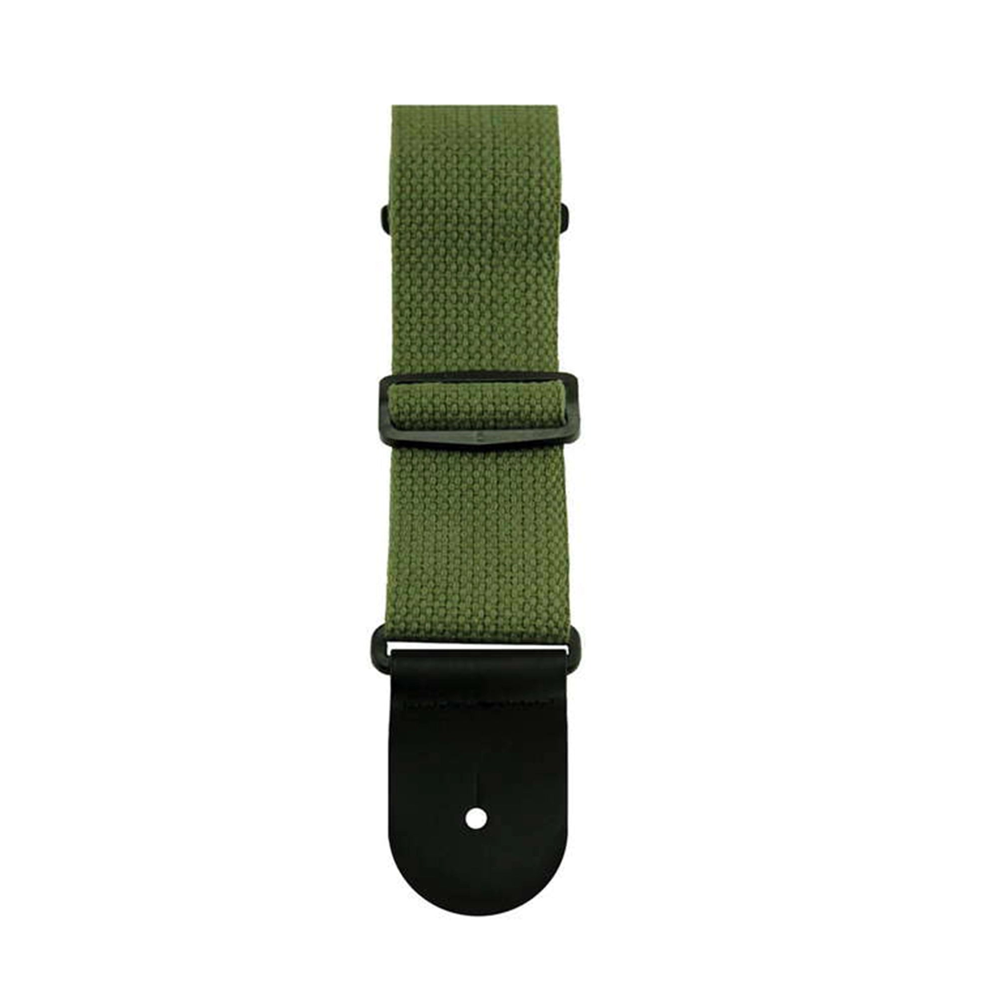 Henry Heller 2" Cotton Guitar Strap - Green