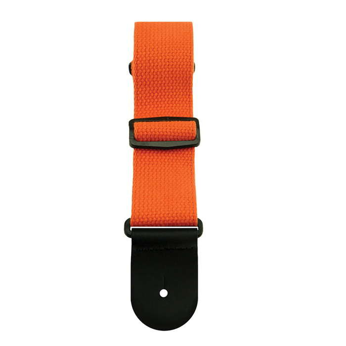 Henry Heller 2" Cotton Guitar Strap - Orange