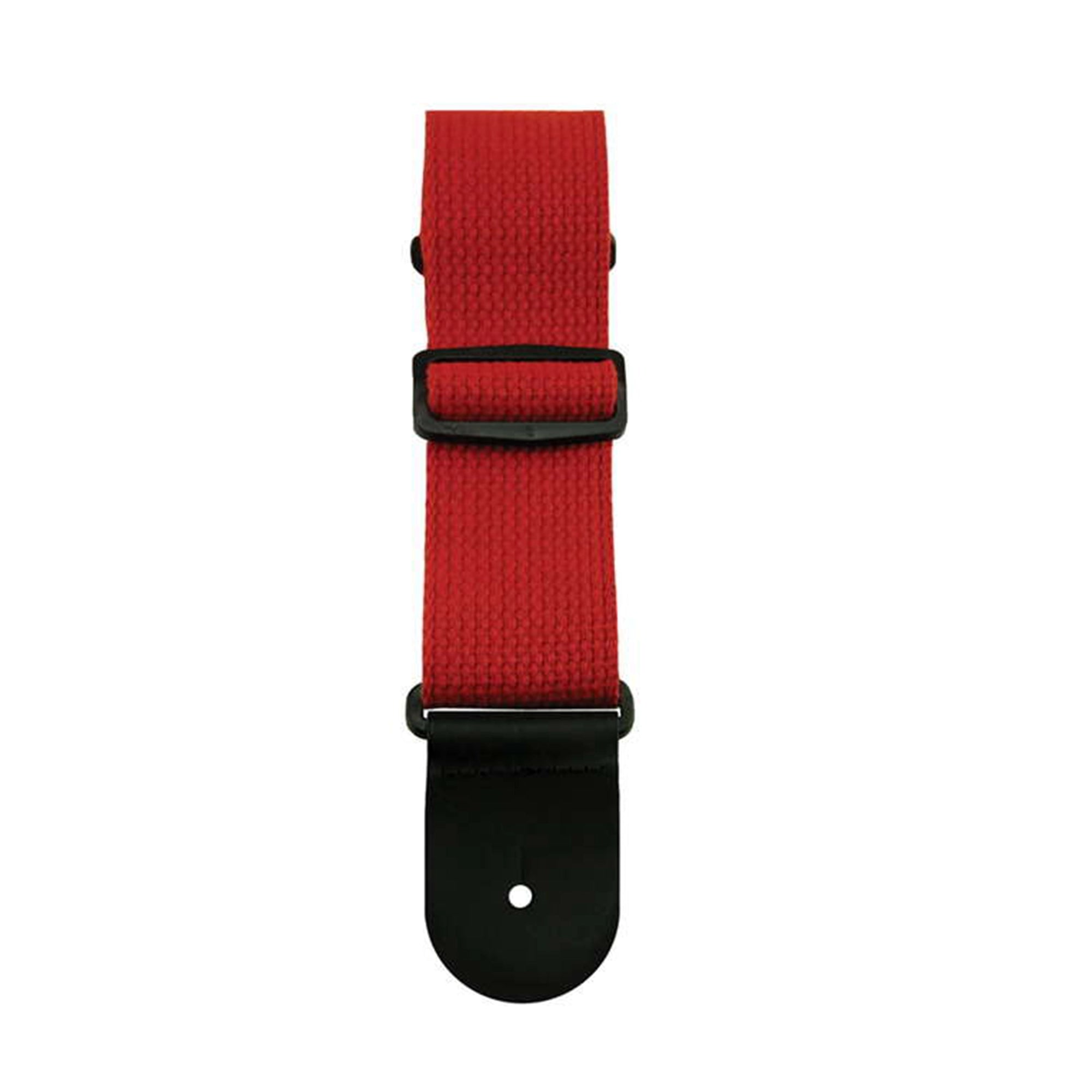 Henry Heller 2" Cotton Guitar Strap - Red