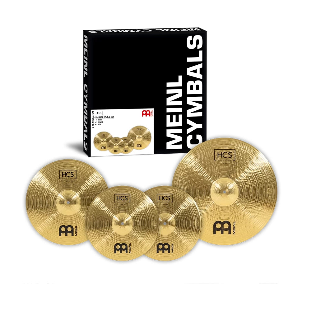 Meinl HCS 14" HH 16" C + 20" R + Free 10" Splash Cymbal Set