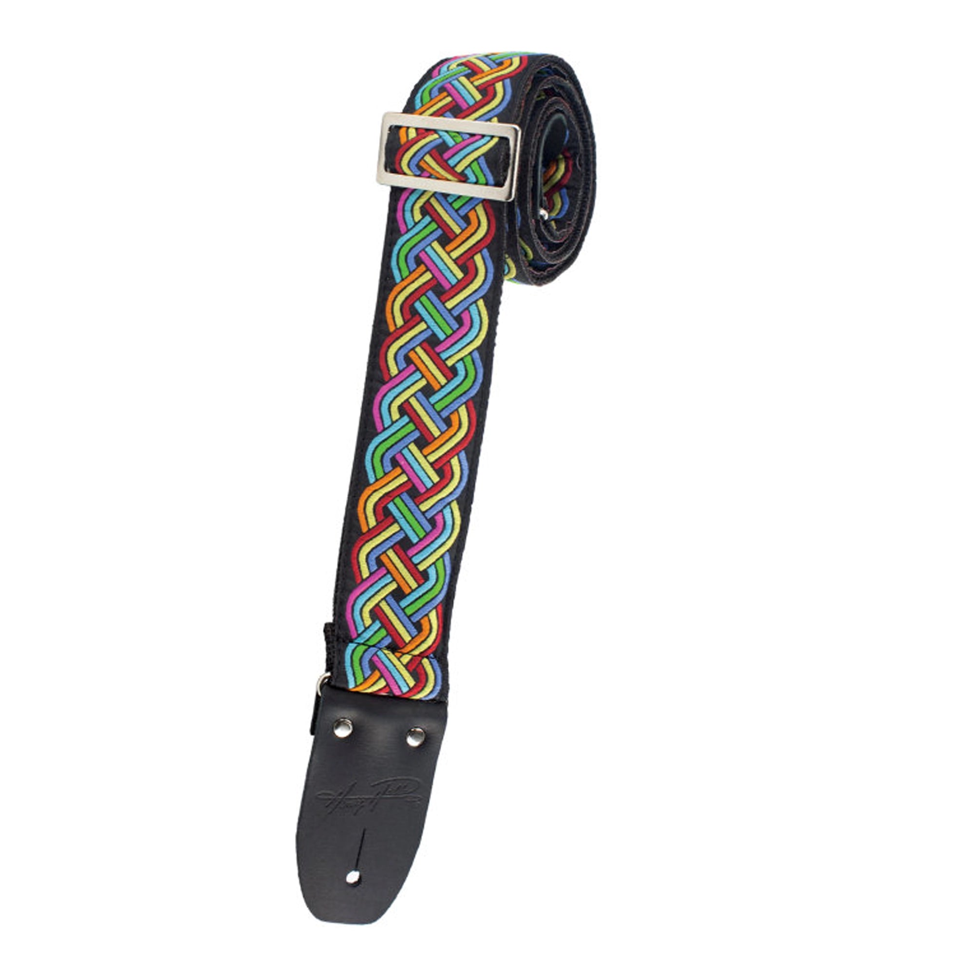 Henry Heller 2" Woven Jacquard Strap - Multi-Color Weave