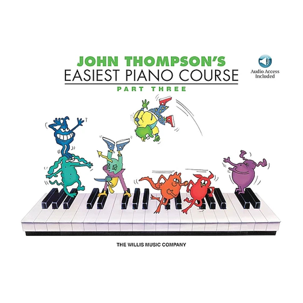 John Thompson's Easiest Piano Course – Part 3 – Book/Audio