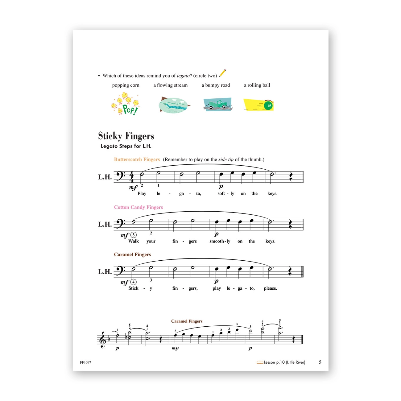 Piano Adventures Level 1 – Technique & Artistry Book – 2nd Edition