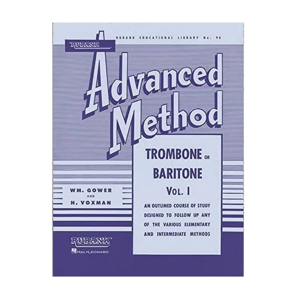 Rubank Advanced Method – Trombone or Baritone Vol. 1