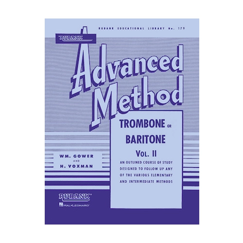 Rubank Advanced Method – Trombone or Baritone Vol. 2