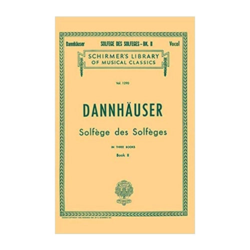 Dannhauser Solfège de Solfèges Book 2