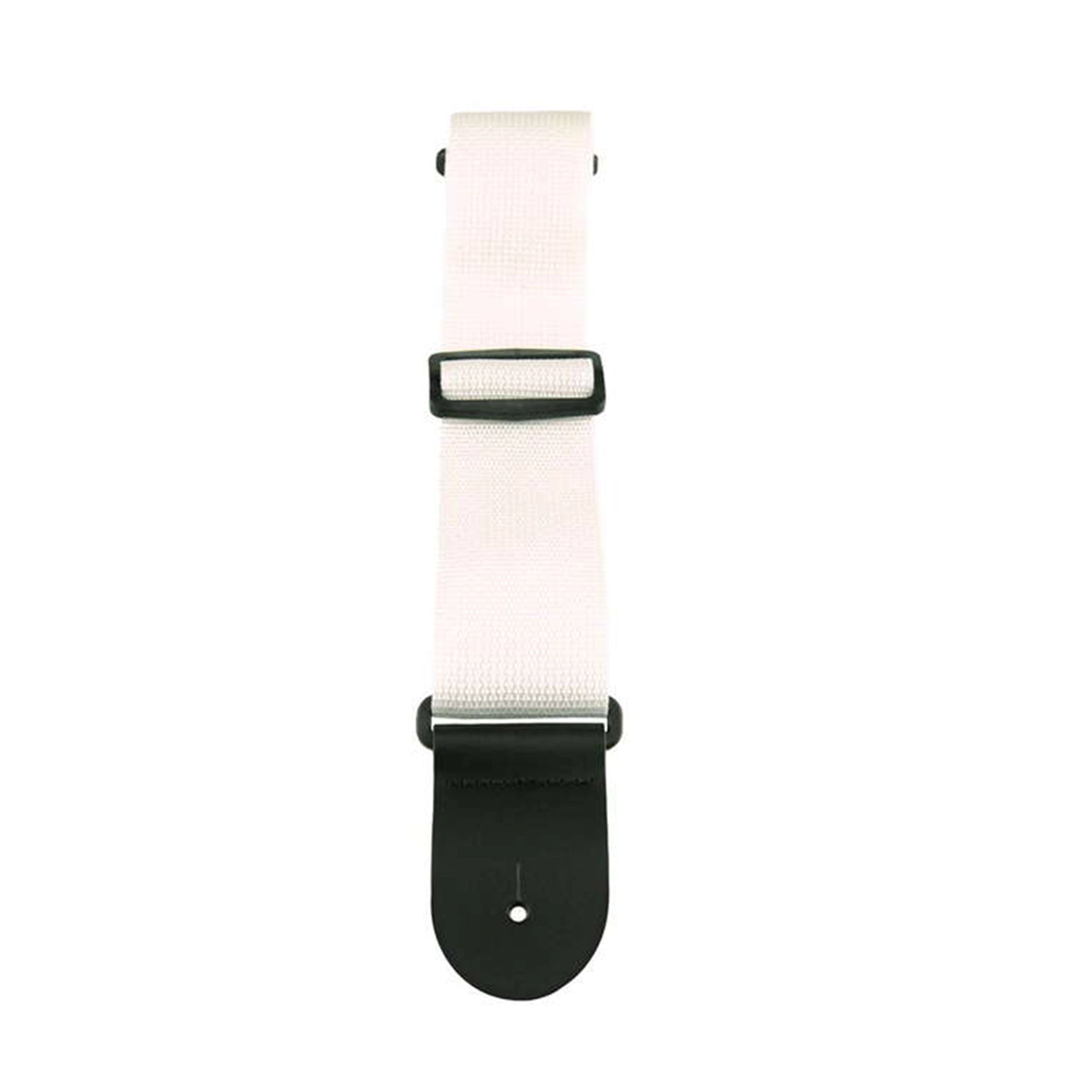 Henry Heller 2" Polypro Guitar Strap - White