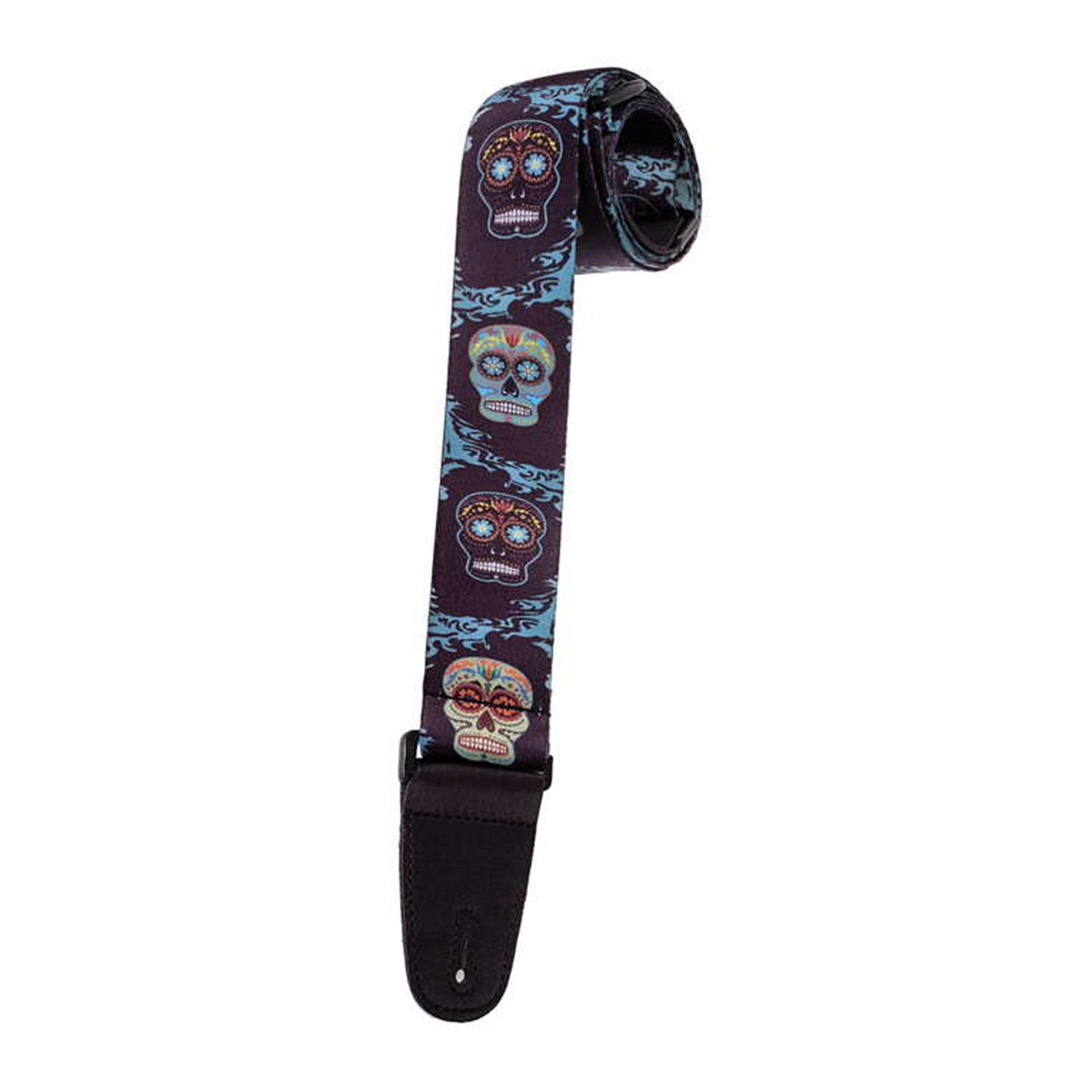 Henry Heller 2" Artist Series Sublimation Design Strap - Sugar Skull