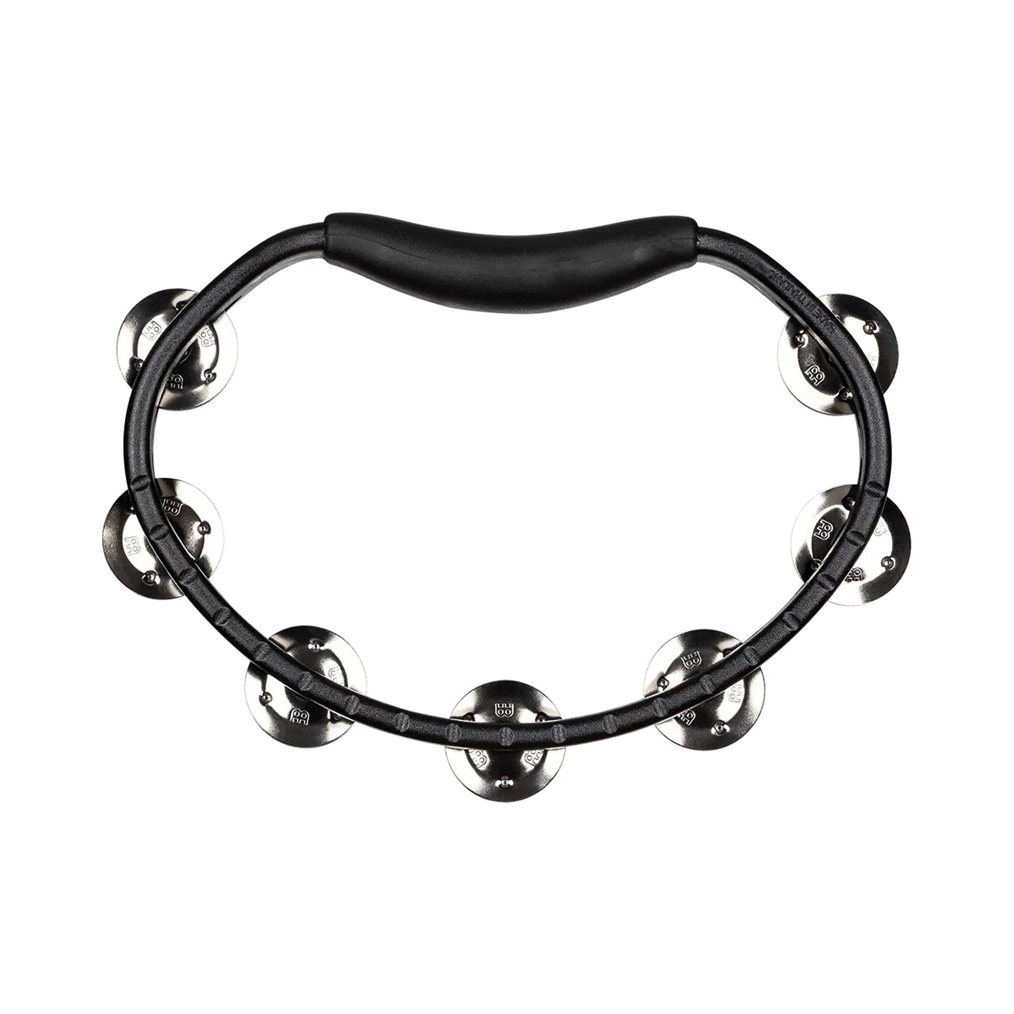 Meinl Headliner ABS Hand Tambourine, Steel Jingles, 1 Row