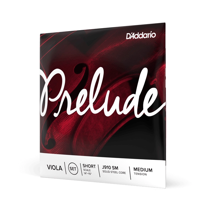 D'Addario Prelude Viola Strings Set Short Scale 14-15"