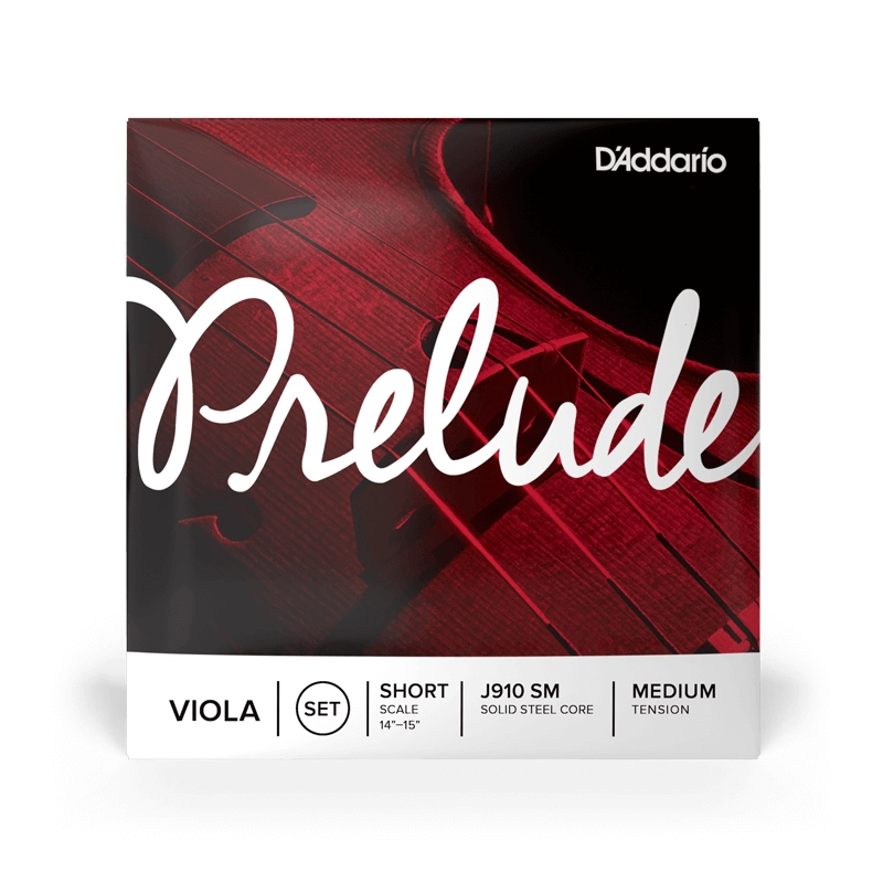 D'Addario Prelude Viola Strings Set Short Scale 14-15"