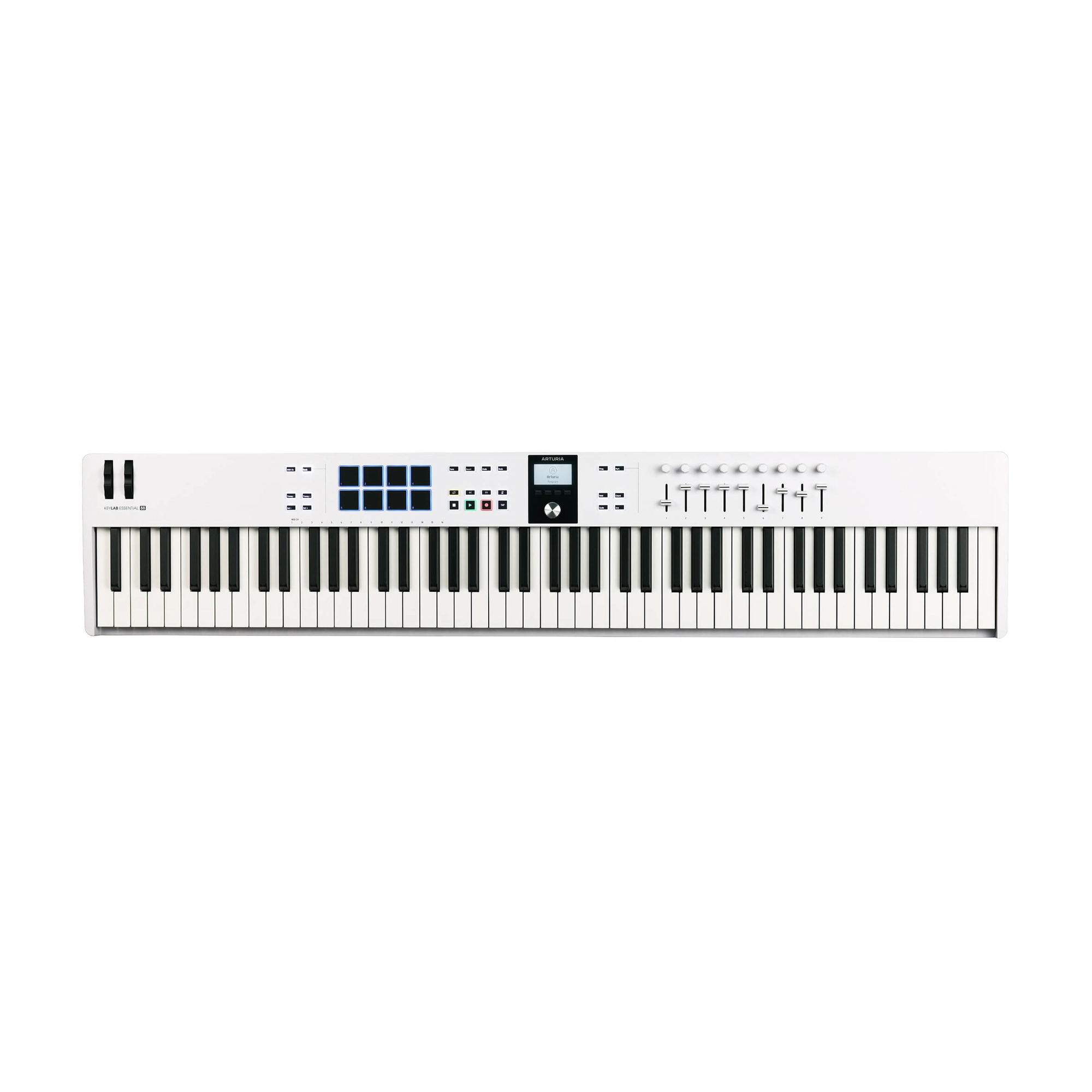 Arturia Keylab Essential Mk3 88-Key Midi Controller - White