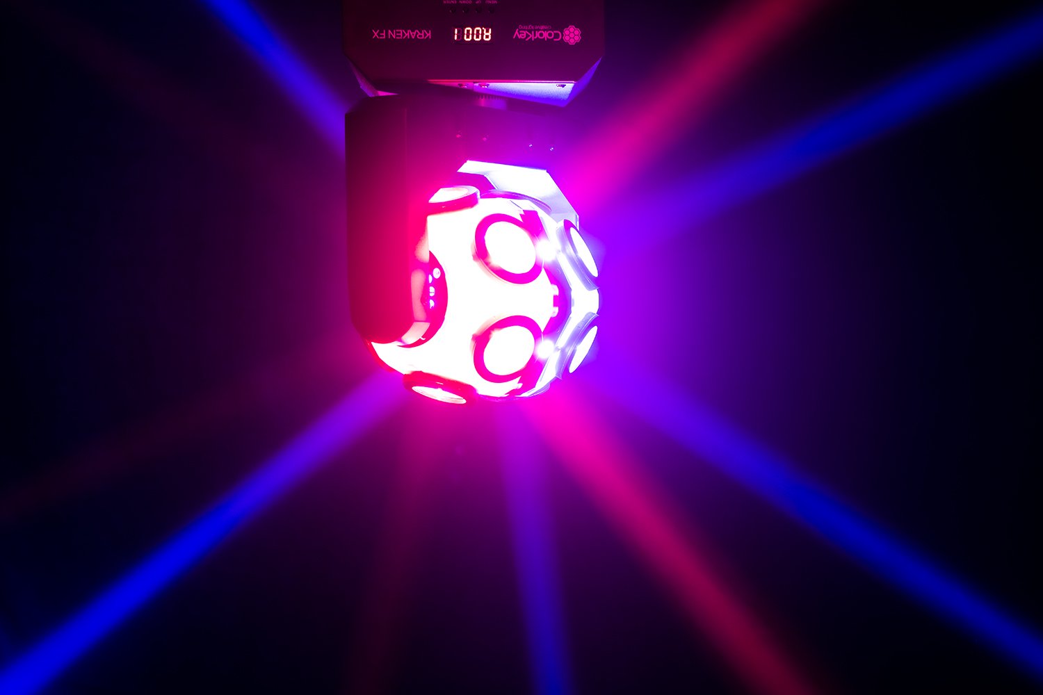 Colorkey Kraken FX Quad-Color LED Rotating Sphere