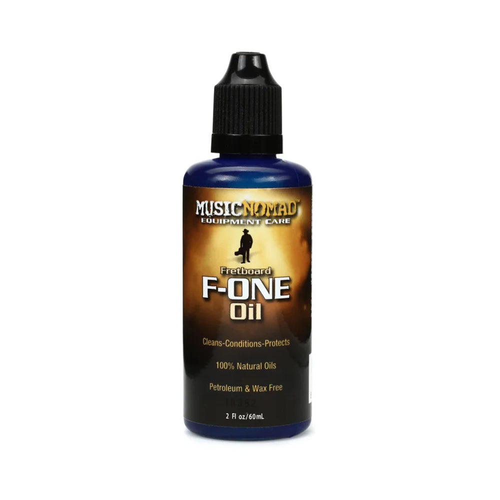 MusicNomad F-ONE Oil Fretboard Cleaner & Conditioner - 2-oz. Bottle