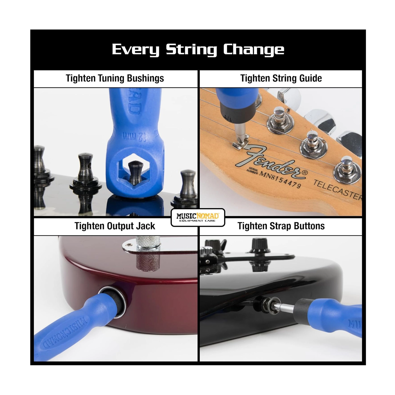 MusicNomad String Change Tool Kit