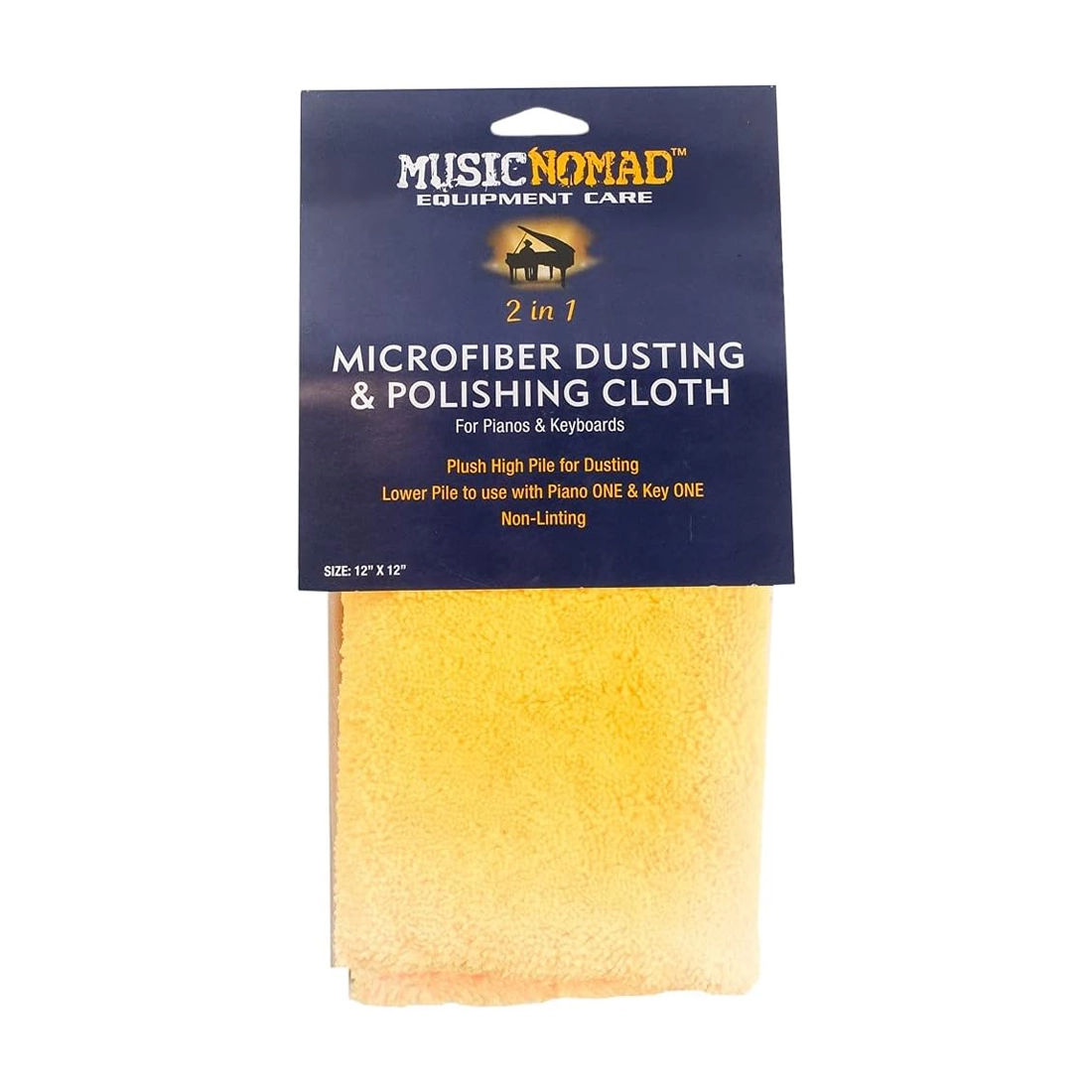 Music Nomad MN230 Microfiber Dusting & Polishing Cloth For Pianos & Keyboards