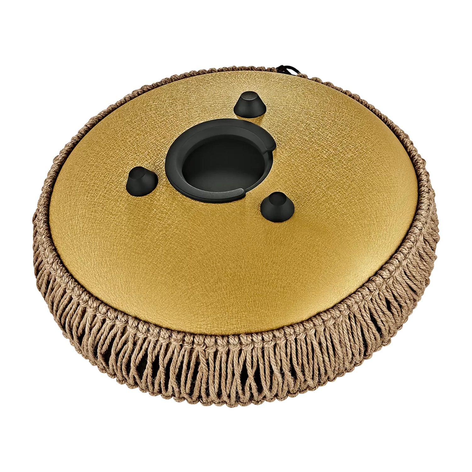 Meinl Sonic Energy Medium Octave Steel Tongue Drum, C Major - 10 inch, Gold