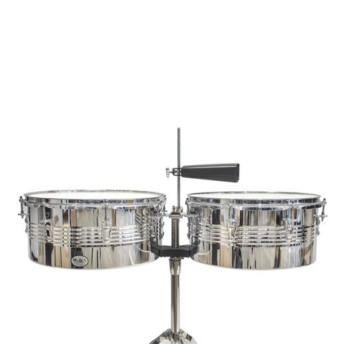 Timbales With Cowbell, 13" & 14"