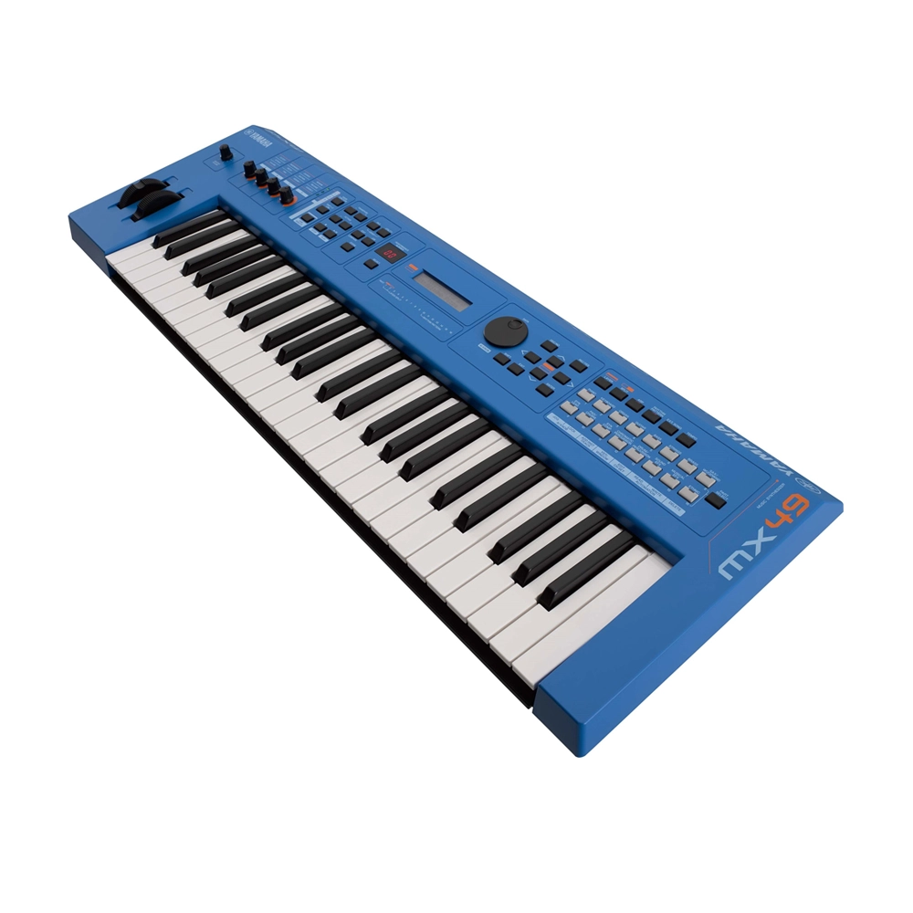 Yamaha MX49 49 Key Music Production Synthesizer - Electric Blue