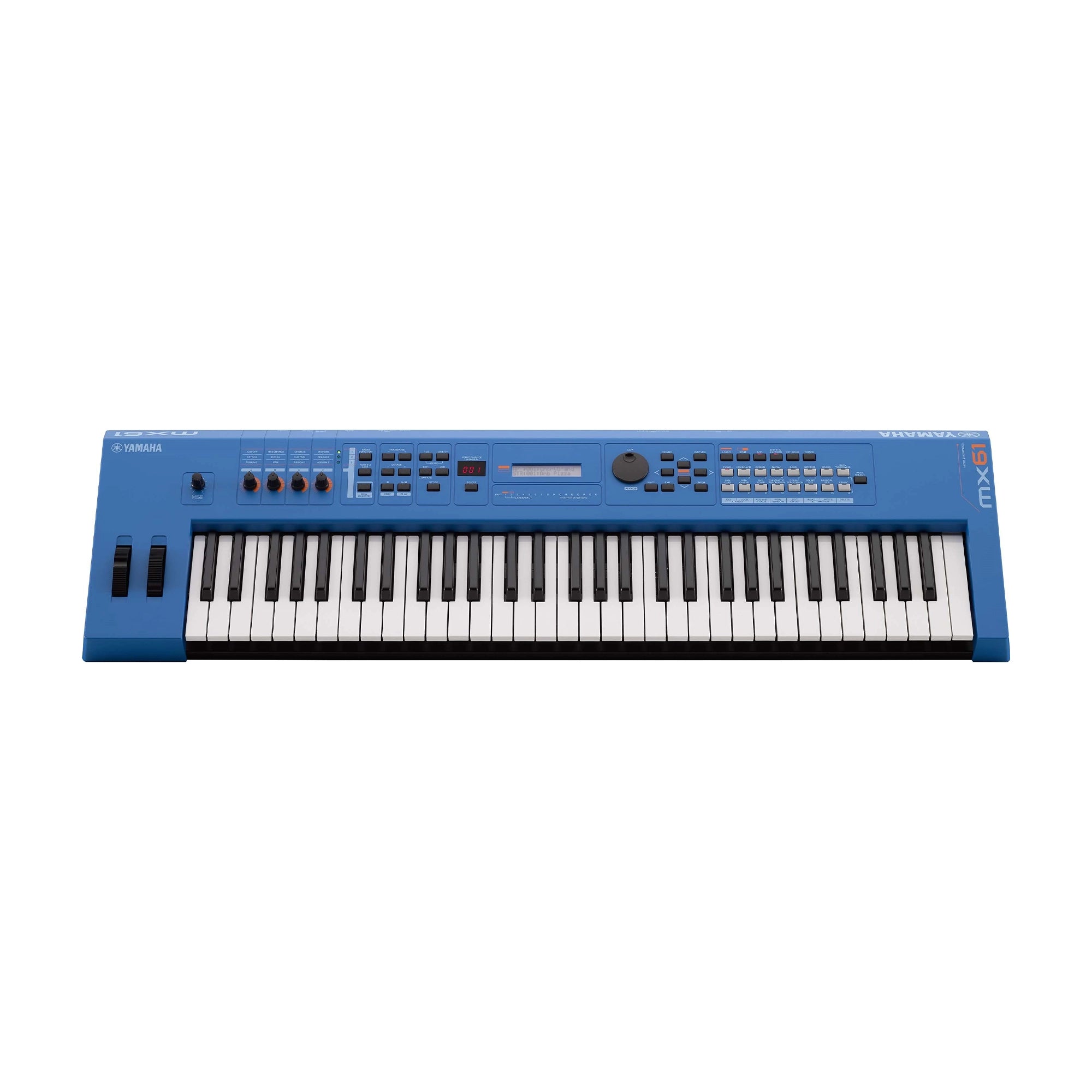 Yamaha MX 61 Key Music Production Synthesizer V2 - Electric Blue