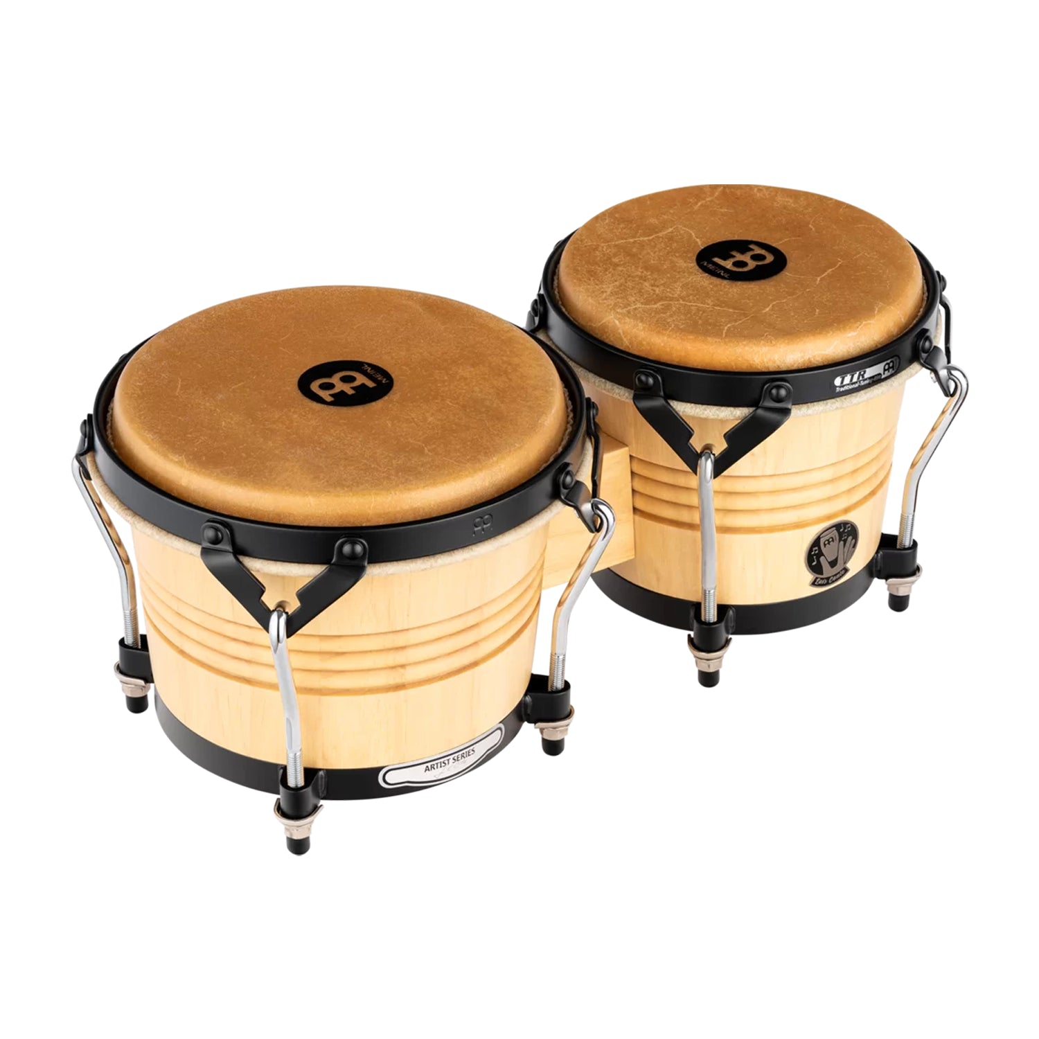 Meinl Percussion Luis Conte Signature Wood Bongos - Matte Natural