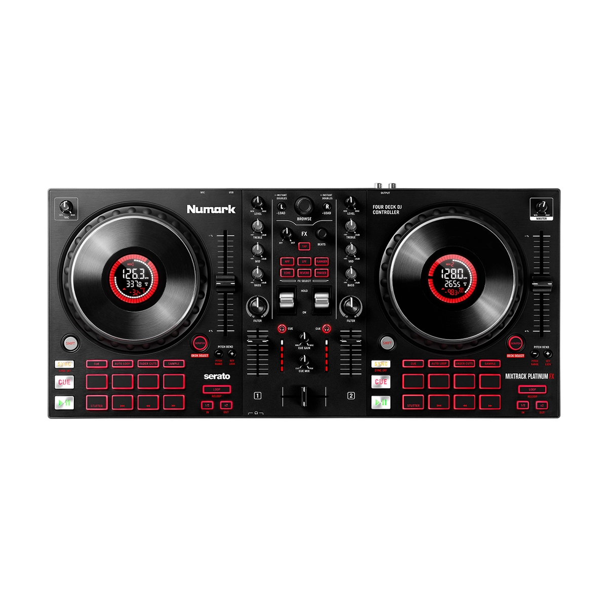 Numark Mixtrack Platinum FX 2-Channel DJ Controller