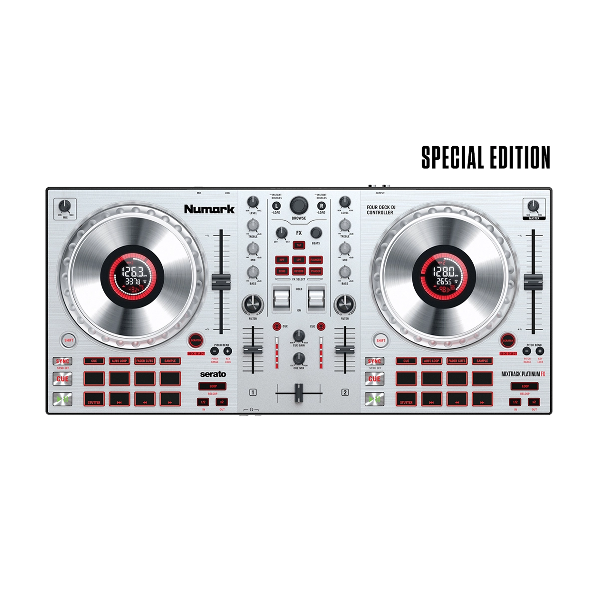 Numark Mixtrack Platinum FX 2-Channel DJ Controller